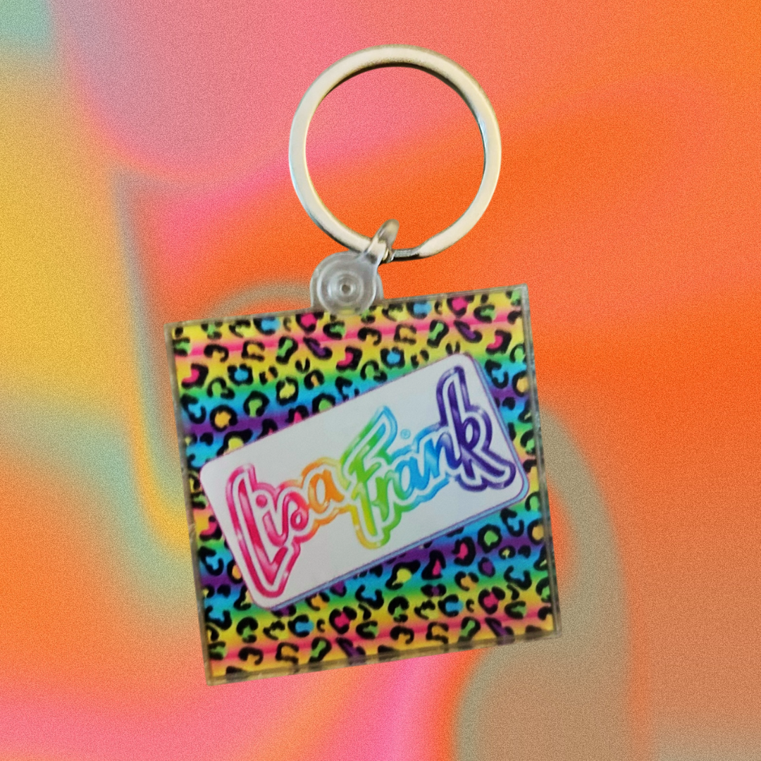 90s Nostalgia Acrylic Keychains – Multiple Designs