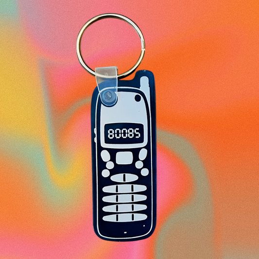 Nostalgic Jelly Keychain- Cell phone- Computer- millennial