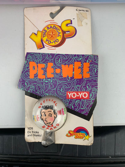 Vintage Pee Wee Herman- The Radical Yo Yo by Spectra Star- 1988