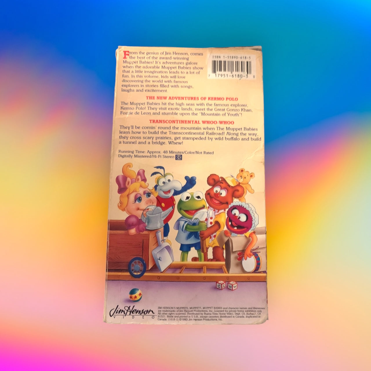 Jim Henson's The Muppet Babies- Explore With Us VHS- 1993