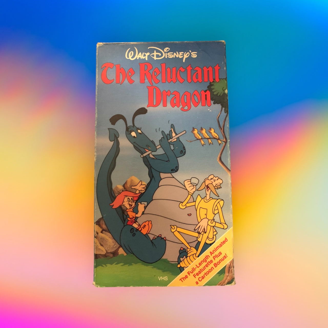 Walt Disney - The Reluctant Dragon (VHS, 1987)