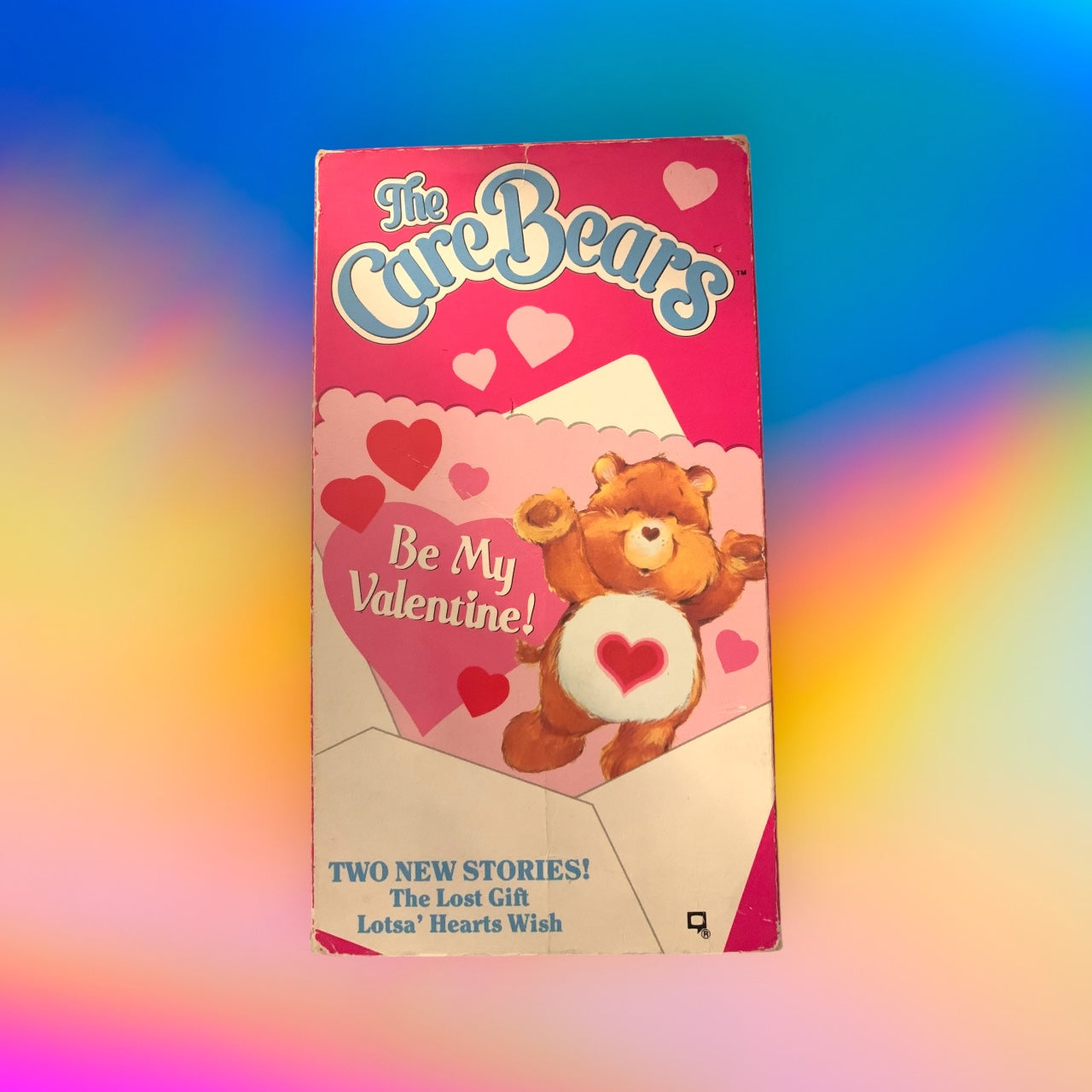 Vintage CARE BEARS Be My Valentine VHS VIDEO 1991 Tenderheart Bear