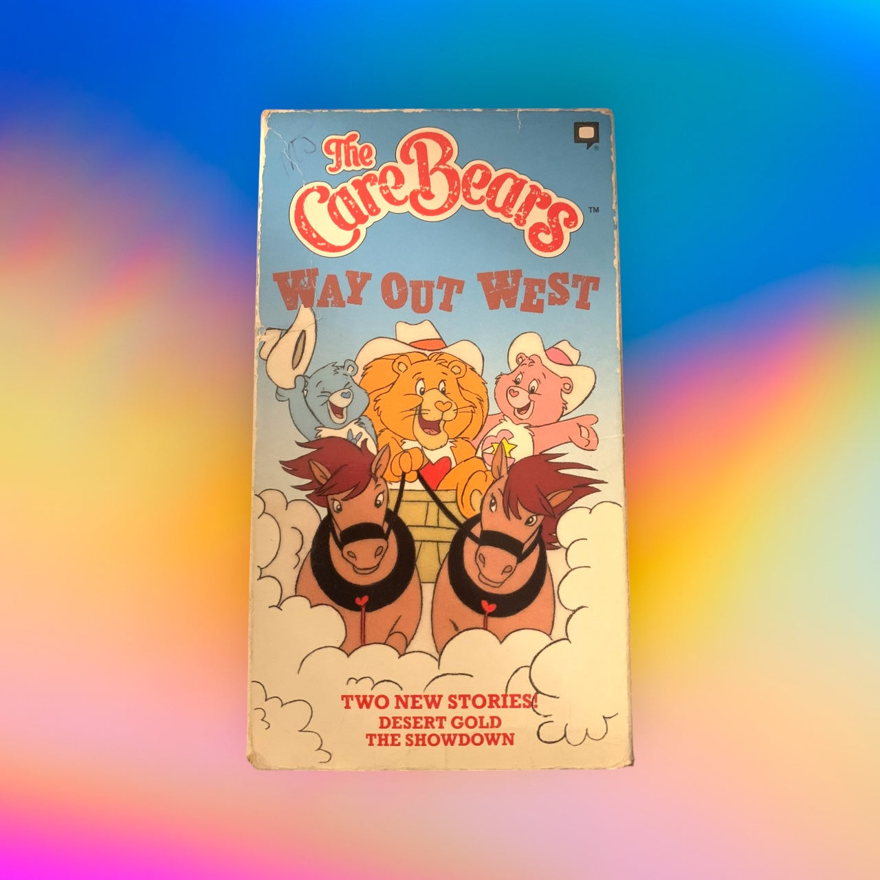 Vintage The Care Bears Way Out West VHS / (1990 and Rare)