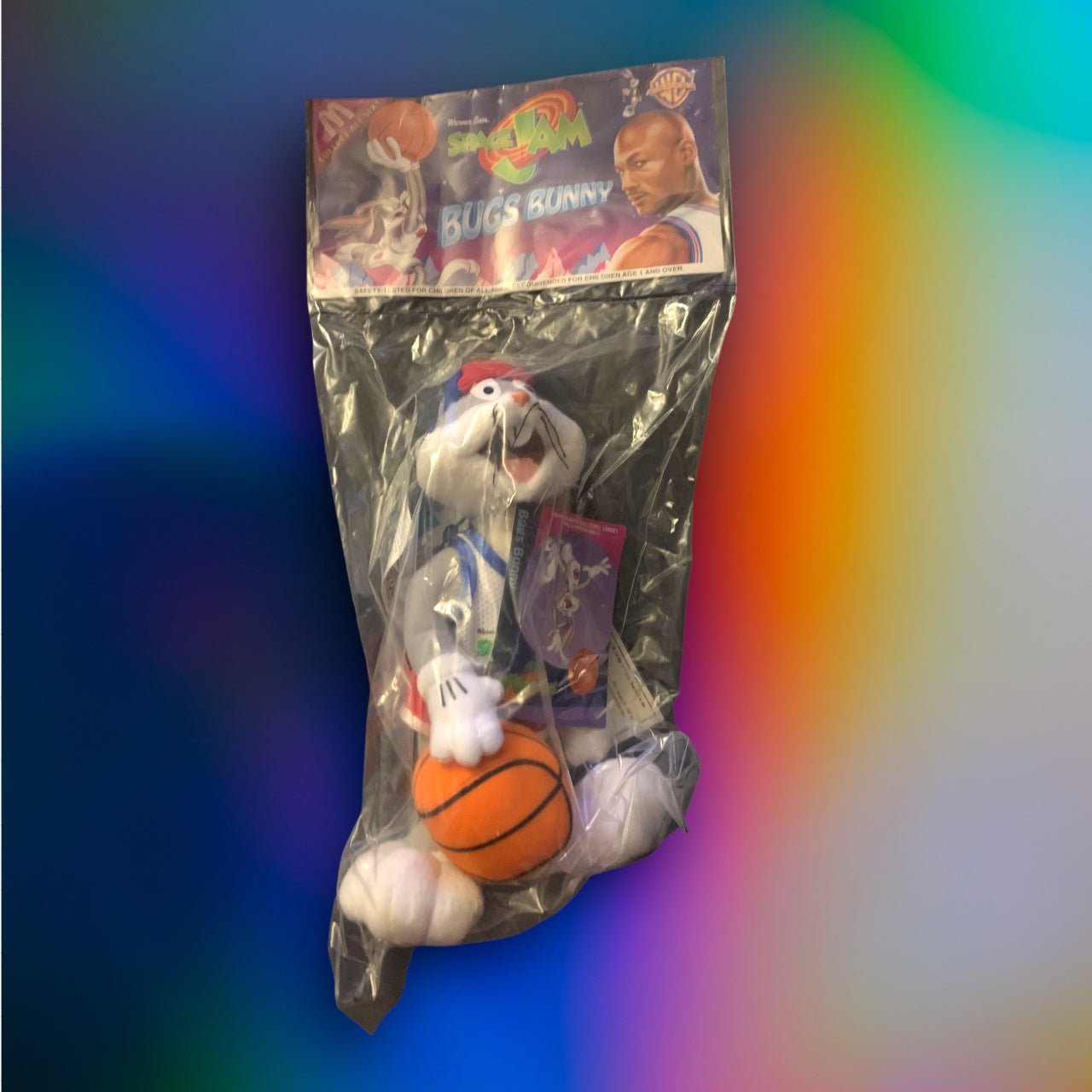 Vintage McDonalds Space Jam / Tune Squad 1996 Plush Dolls