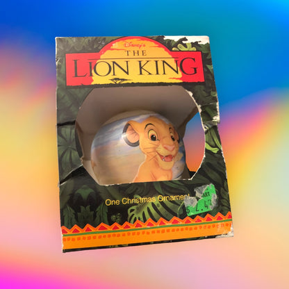 Disney's The Lion King Christmas Tree Ornament 1994