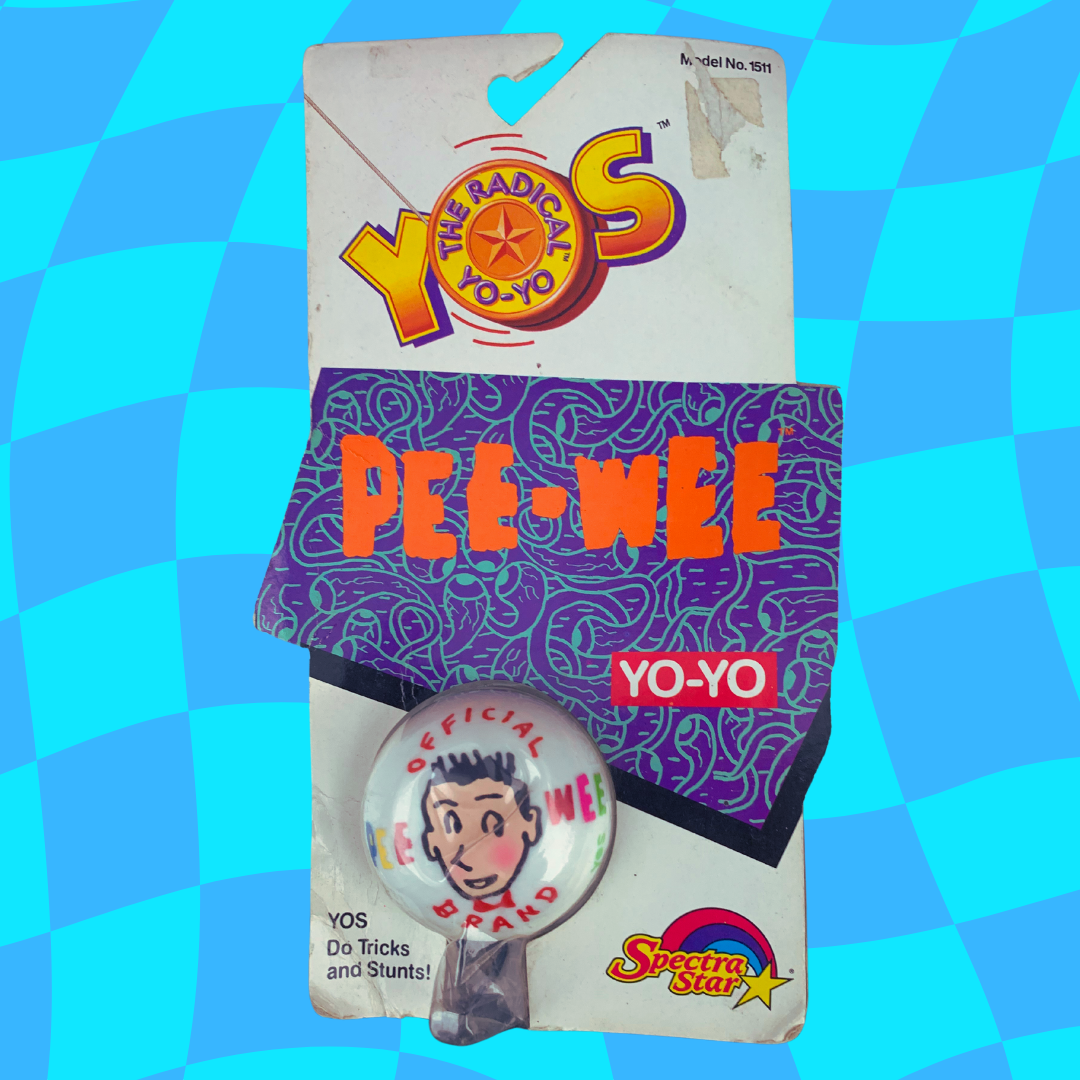 Vintage Pee Wee Herman- The Radical Yo Yo by Spectra Star- 1988